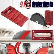 GLENES Height Gauge Blocks, Aluminum Alloy Size Markings Setup Blocks, Measuring Tapes Metric Setup 