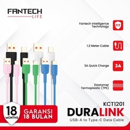 Fantech Life KLT1201 KCT1201 Type C Lightning Fast Charging 2.4A Data Cable