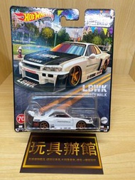 屯門小店 Hot Wheels Premium Car Culture Boulevard LBWK Liberty Walk LB-ER34 Super Silhouette Nissan GT-R