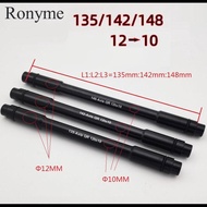 Ronyme QR Bike Adapter Thru Axle Hub 12mm to 10mm, 135mm / 142mm / 148mm, Front