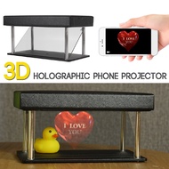 Stand Projector Pyramid Hologram Display 3D Mobile Phone Hologram Box Display Luxury Showcase For 3.