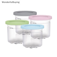 【FOSG】 Ice Cream Pints Cup For Ninja Creamie Ice Cream Maker Cups Reusable Can Store Ice Cream Pints Containers With Sealing Hot