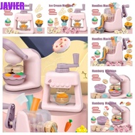JAVIER Simulation Kitchen Ice Cream|Cooking Toys Noodles Colourful Clay Pasta|Miniature Kitchen Toy Safe DIY Kids