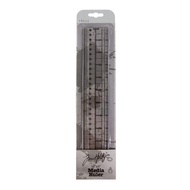 Tonic Studio Tim Holtz Media Ruler - 12X2