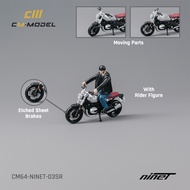 Diecast Car Model CM Model Motorcycle Motorbike 1:64