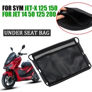 Under Seat Storage Bag For SYM JET-X 125 150 X125 X150 JET 14 50 JET14 125 200 Motorcycle Accessorie