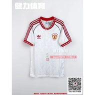 Manchester United Retro Jersey 2025 Remake Edition European Winner Cup 1991 Manchester United White 
