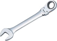 TRUSCO TGR-C14F Gear Wrench Combination, Flexible Combination, Dimensions 5.5 x 5.5 inches (14 x 14 