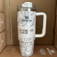 《1009》สหรัฐอเมริกานำเข้า STANLEY Stanley Thermos Cup 304สแตนเลสฟางถ้วยแบบพกพากลางแจ้งรถกีฬาถ้วย30Oz