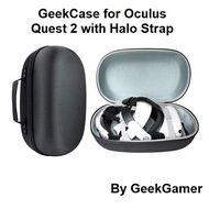 GeekCase for Oculus Quest 2 with Halo Strap by GeekGamer