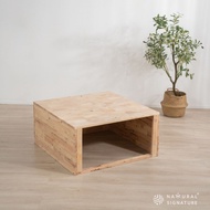 Natural Signature 5155-6 Tatami Square Storage Box/Solid wooden tatami Storage Box/Storage Box