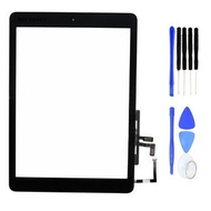 MO☼Touch Digitizer Screen + Adhesive + Home Button Flex for iPad Air A1474 A1475 FBC5