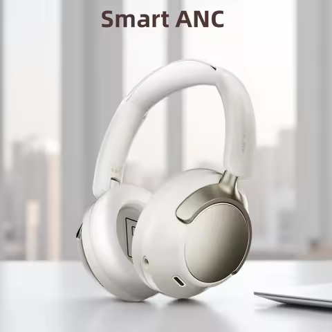 HaaYot ANC Wireless Headphones Bluetooth 6.0 HIFI Level 42dB Adaptive Noise Cancelling Spatial Audio