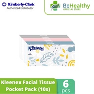 Kleenex Facial Tissue Pocket Pack (10s x 6 pcs)