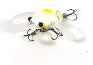 TIEMCO TTCMG-B-082 Noisy Shikader Magnum Bath Tune, 1.8 inches (45 mm), 0.2 oz (6 g), White Hito #08