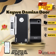 [FREE INSTALLATION] Keywe Damian Fingerprint Door Digital Lock (Made in Korea)