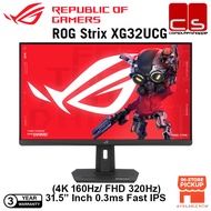 ASUS ROG Strix XG32UCG 32-inch (4K 160Hz/ FHD 320Hz) 0.3ms Fast IPS