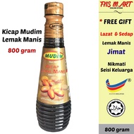 Kicap Pekat Lemak Manis Mudim Sweet Soy Sauce 800g