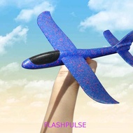 FLASHPULSE Hand Throw Airplane DIY Airplane 37/48CM Plane Toys Aeroplane Model Flying Toys pp Foam A