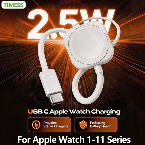 Magnetic Wireless Fast Charger For Apple Watch Series 10 9 8 7 6 5 4 3 2 1 Ultra Hermes Edition Port