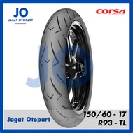 JAGAT Corsa R93 150 60 17 Platinum soft compound tubeless sport motorcycle tire