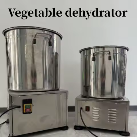 Commercial Stainless Steel 2kg Centrifugal Cabbage Spinner 60s Waiting Time Vegetable Dewatering Mac