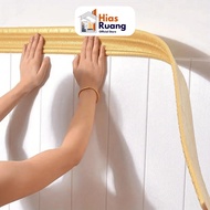 3D Foam Sticker Wallpaper Frame Frame 1 ROLL 2,3m x 5cm 8cm Cork Foam Border Line Divider Practical 