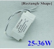 【Worth-Buy】 5pcs 8w12w24w36w Led Ceiling Driver Ac180-265v Led Transformer Single Color Power Supply For Indoor Light Diy Accessories