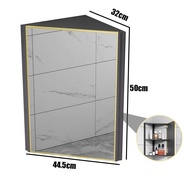 Aluminium Bathroom Cabinet with Mirror Large Storage Mirror Cabinet Kabinet Cermin Mirror Box with S