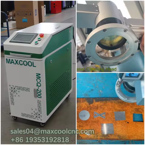 200W Pulse Handheld Laser Cleaning Machine JPT Laser Metal Wood Oxide Paint Remover Powder Coating S