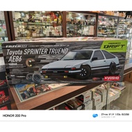 Kyosho 1/10 Fazer D2 FZD2 Toyota SPRINTER TRUENO AE86 White 2WD Drift Car RTR Readyset EP w/ 2.4GHz 