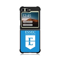 Phone Case Samsung Galaxy Series Z FLIP 7 6 5 4 3 Custom Softcase ESSEC Business School Singapore