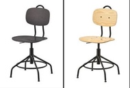 IKEA 宜家傢俬 KULLABERG Height Swivel Chair 高度可調旋轉椅 (Pine松木 / Black黑色)