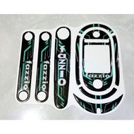 YAMAHA FAZZIO VARIATION EMBLEM SET FAZZIO VARIATION RAISED STICKER