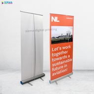 SIXMA_Roll Banner 60x160 standing Banner custom sales shop children's birthday credit counter gradua