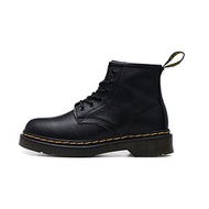 Dr.Martens New six hole top layer lychee pattern men's and women's fashionable Martin boots