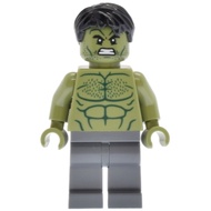 Original Lego Marvel Super Heroes - Hulk (Dark Bluish Gray Legs) 76313 Minifigure new