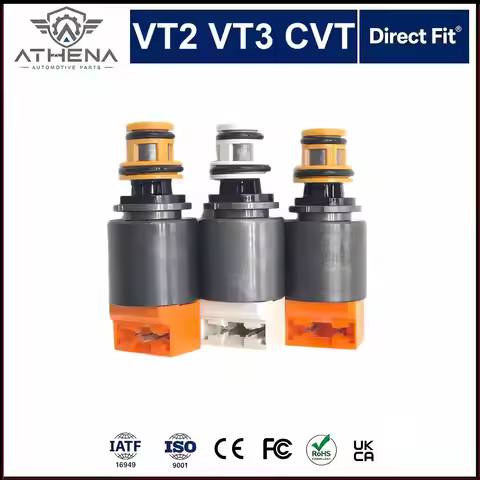 VT2 VT3 CVT Transmission Solenoid Kit 3PCS Fix Slipping Shudder For BYD F3 F6 Geely Great Wall Haima
