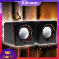 USB Wired Computer Speaker PC Small Stereo Speaker Desktop Speaker Sound Box Music Audio System Home