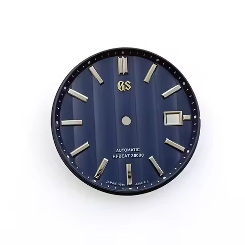 33.5mm NH35 Dial GS Assembly No luminous Accessories with GS Watch Literal Hand Case Dial Size for s