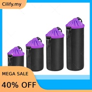 Lens Pouch Neoprene Camera Lens Case for Canon Nikon Sony DSLR Camera Lens