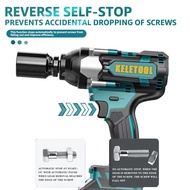 KEL425-1 4000NM Impact Wrench Cordless High Torque 1/2 Cordless Wrench Impact  Heavy Duty Wrench Imp