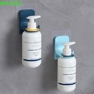 WADEES Shampoo Bottle Shelf Wall Mounted Self Adhesive Organizer Bottle Holder Shower Storage Rack Shampoo Hook