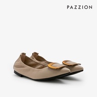 PAZZION Gilda Brass Pointed Toe Flats Women's Flats