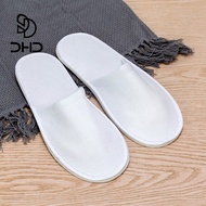 DHD Towelling Open Closed Toe Hotel Slipper Spa Shoes Disposable