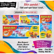 ICE BLENDER BANNER, ICE BLENDED, POP ICE
