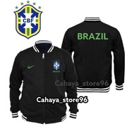 TERBARU Jaket Sweater Hoodie Varsity BRAZIL 2022 / Jaket Club Terbaru