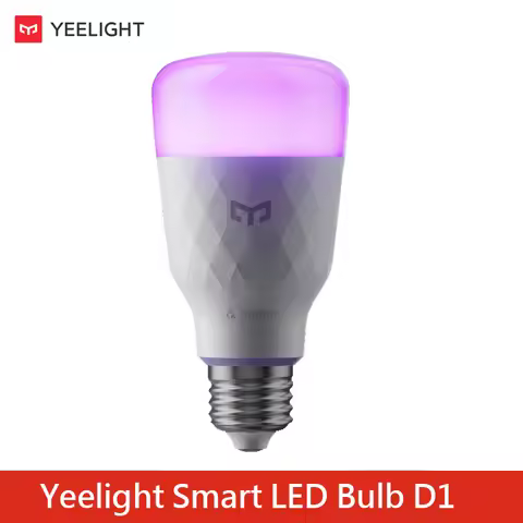 Global Version Yeelight Smart LED Bulb D1 E27 1300lm WiFi Connection Dimmable Voice Control Compatib