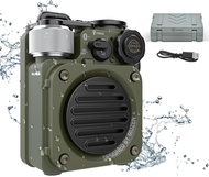 Muzen Wild Mini Bluetooth Speaker Small, Bicycle Speaker for Camping Outdoor Shower, Portable Speake