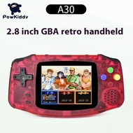 Powkiddy A30 games gba ips mini gb pocket arcade operator Sfc Pocket Handheld Game Console Ps Retro 